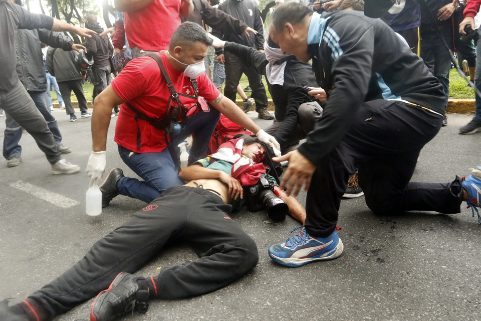 Volvieron a operar al fotógrafo Pablo Grillo