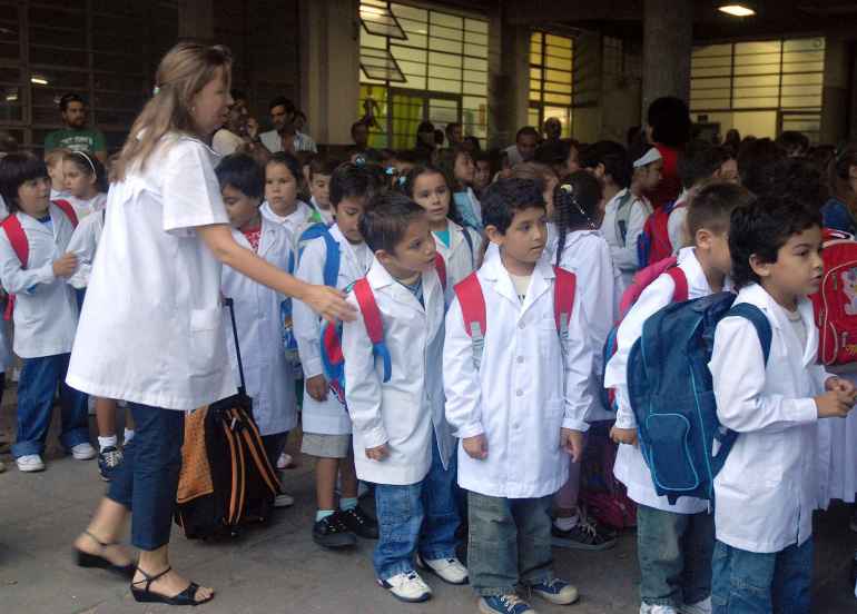 la Ciudad modifica la forma de calificar en las escuelas primarias