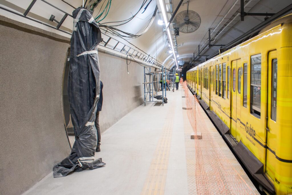 Tras los arreglos, la estación Pueyrredón de la Línea B de subtes reabre sus puertas