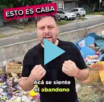 Santoro en campaña criticó al PRO en Villa Soldati