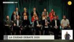 Los candidatos a legisladores protagonizan el debate oficial en los estudios al límite de Balvanera y Almagro