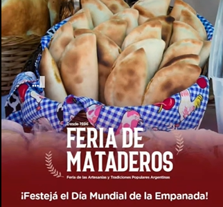 La Feria de Mataderos celebra el Día Mundial de la Empanada