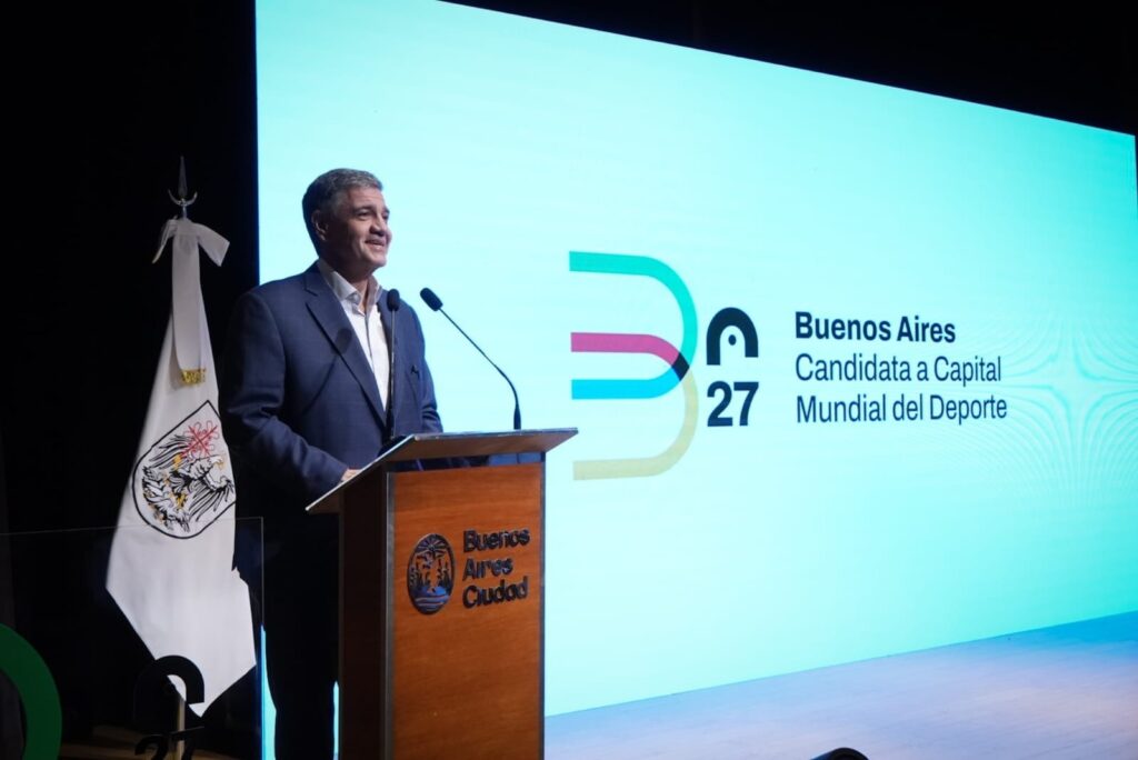 Postularon a la CABA para que sea Capital Mundial del Deporte en 2027