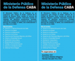 Parque Chacabuco: Operativo del Ministerio Público de la Defensa