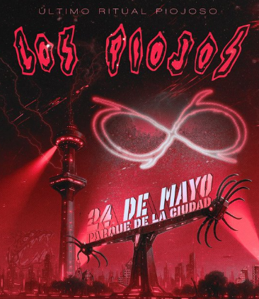 Los Piojos cierran su reencuentro en el Parque de la Ciudad