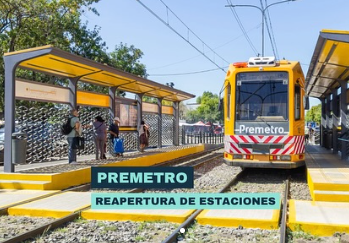 Reabrieron otras dos paradas reconstruidas del Premetro