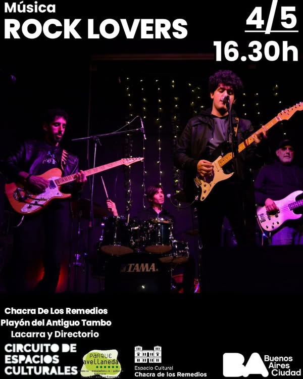 Llega mayo a puro rock al Parque Avellaneda