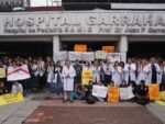 Hospital Garrahan: tras el llamado a conciliación, los residentes siguen de paro y se marcha al Ministerio de Salud de la Nación