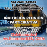 Reunión vecinal para proyectar el futuro del predio de los Talleres Ferroviarios de Liniers