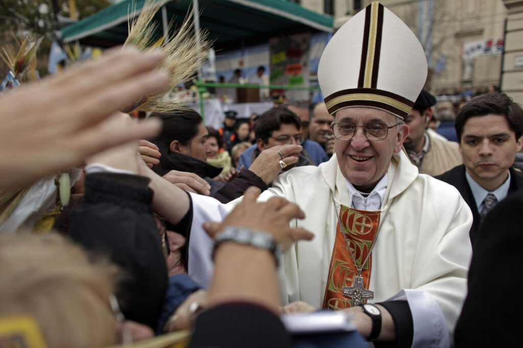 Cuando el Papa Francisco era un peregrino más de San Cayetano