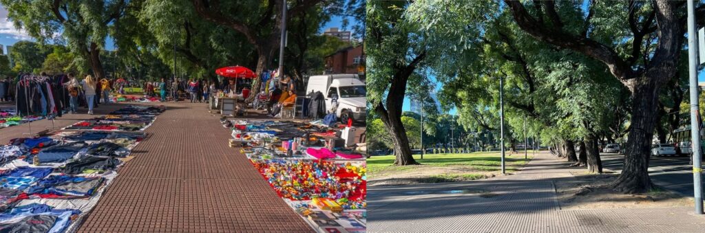 Chacarita: la Policía de la Ciudad desalojó a 5.000 manteros del Parque Los Andes