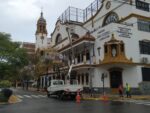 Repararon luminarias en San Isidro Labrador y Deheza, la esquina de la célebre pelea contra los cascarudos en El Eternauta