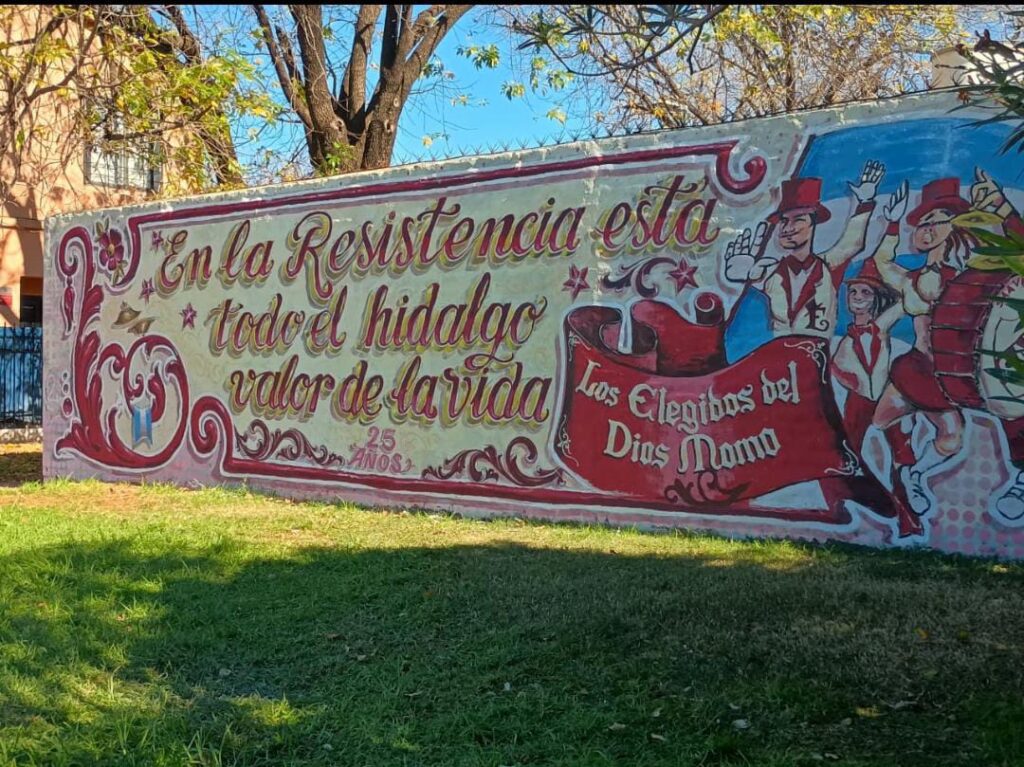 La Copita de Saavedra: nuevo mural por los 25 años de Elegidos del Dios Momo y restaurarán el de Gatica en su casa a 100 años de su nacimiento