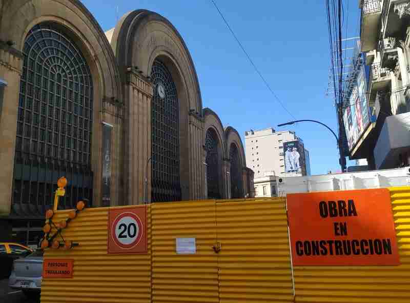 Abasto: inició la restauración en la estación Carlos Gardel de la Línea B de subtes, todavía está operativa