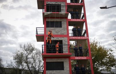 Un nuevo simulador para capacitar bomberos en el ISSP