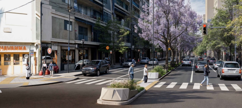 Con bulevares y más espacio peatonal, el GCBA impulsa mejoras en avenidas porteñas de zona sur como Martin García, Osvaldo Cruz y Directorio