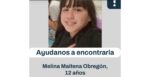 Apareció Mayra y sigue la búsqueda de Melina