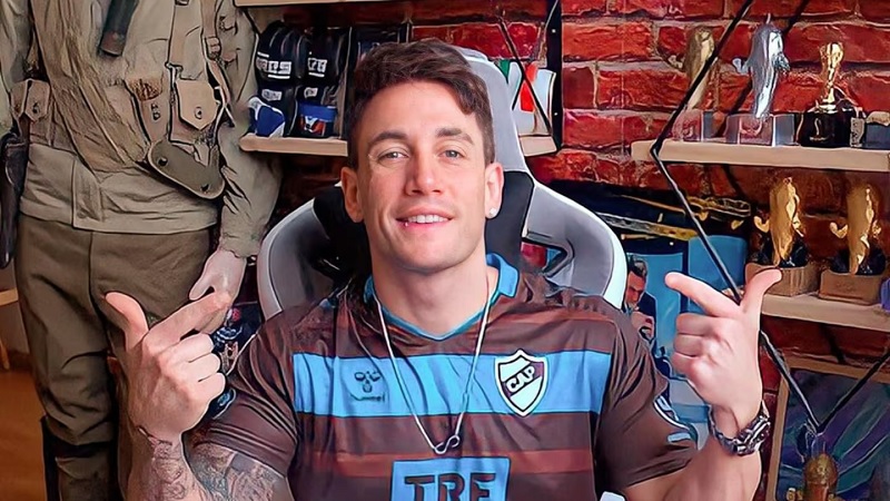 Piden declarar Personalidad Destacada de la Cultura al streamer e hincha de Platense “Momo” Benavides