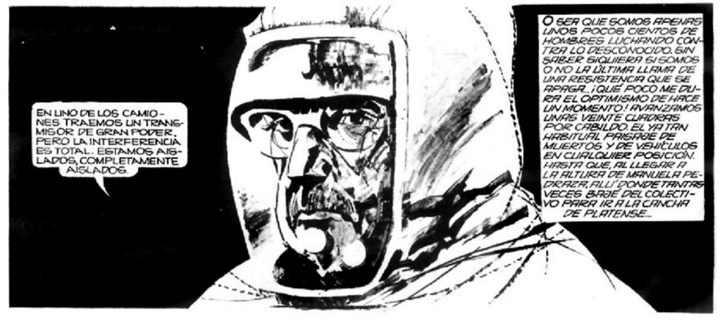 El Eternauta: Juan Salvo era hincha de Platense y alentaba en Pedraza y Cramer, en la versión de Oesterheld y Alberto Breccia de 1969 para Revista Gente