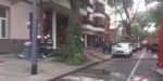 Villa Pueyrredón: se incendió un edificio y rescataron a dos vecinas y un bebé
