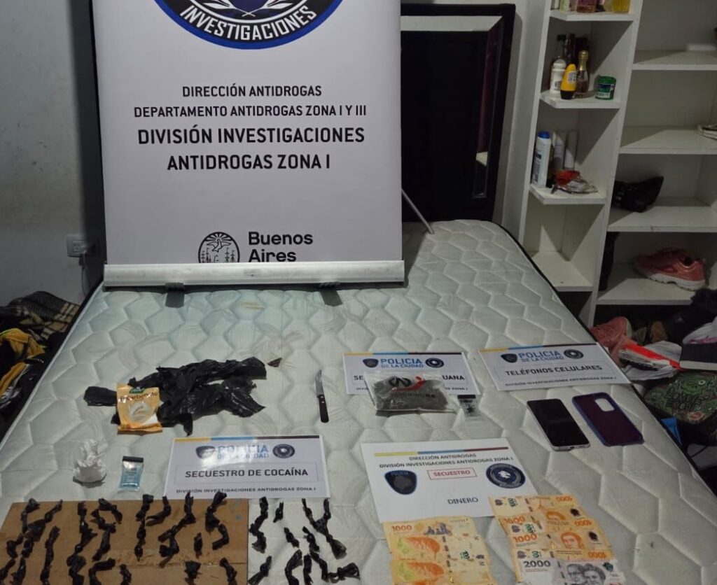 Detuvieron a un dealer del Barrio Rodrigo Bueno de Costanera Sur