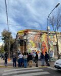 Estudiantes comienzan sus prácticas técnico artísticas del profesorado en el mural del CFP 24