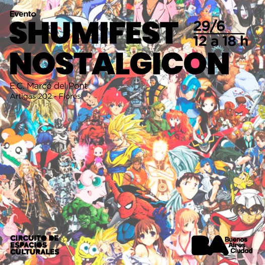 ShumiFest NostalgiCon en Flores