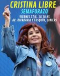 Semaforazo por la libertad de Cristina Kirchner en Liniers