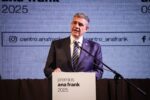 Jorge Macri fue reconocido en los Premios Ana Frank