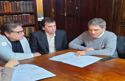 El ministro de salud porteño visitó el hospital Moyano