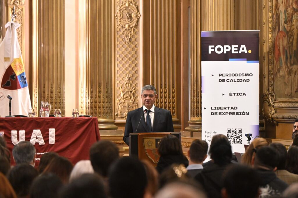 Jorge Macri cuestionó el hostigamiento a periodistas