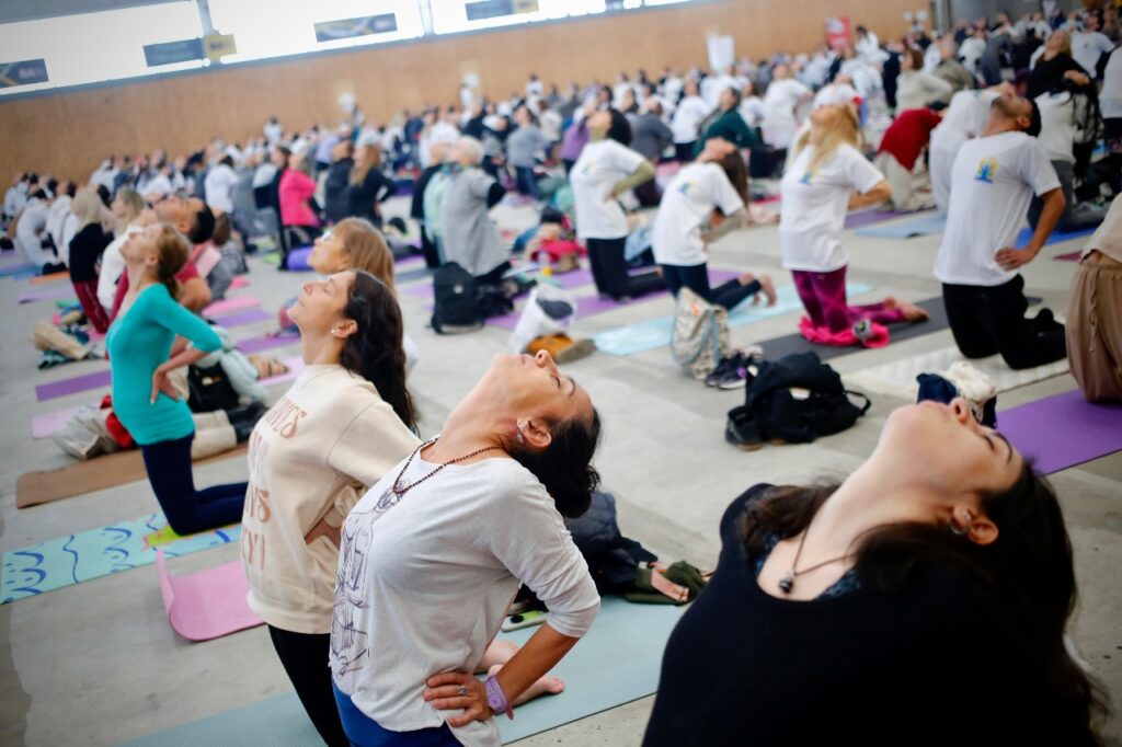 El Parque Olímpico de Villa Soldati celebró el Día Internacional del Yoga