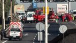 Choque entre un camión y un colectivo en la General Paz, en Saavedra: rescataron a los pasajeros y hubo al menos 40 asistidos
