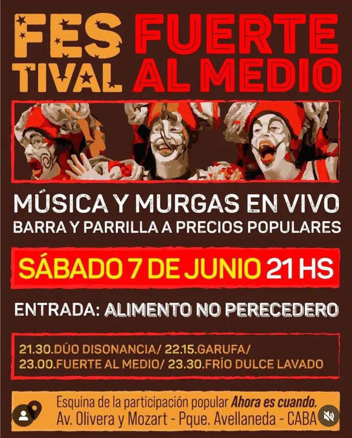 Festival Fuerte al Medio en Parque Avellaneda
