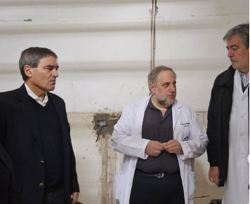 Presentaron obras en el servicio de diálisis del hospital Álvarez