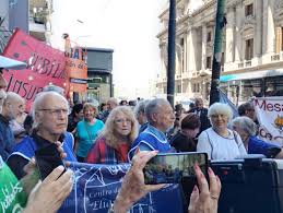 Al Congreso: Los jubilados vuelven a movilizarse este miércoles