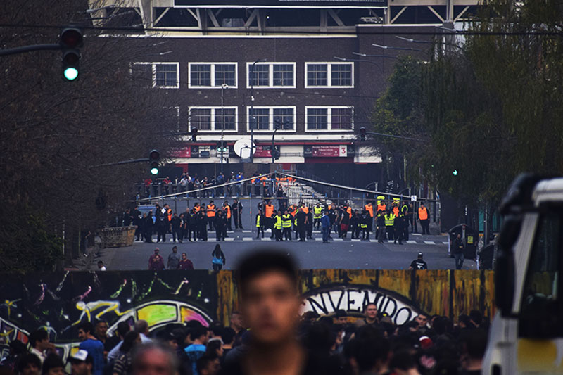 Incidentes en el ingreso al recital de La Renga en el estadio de Huracán