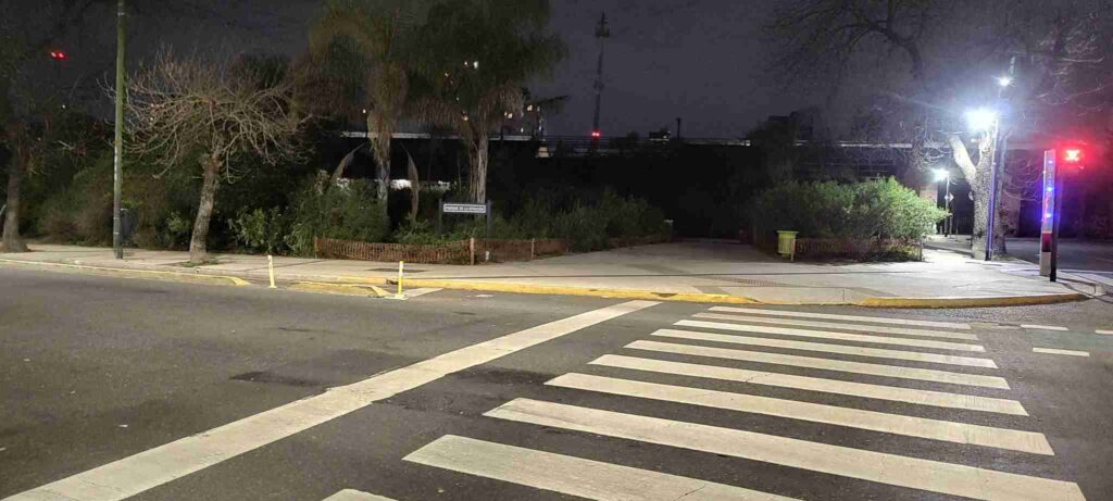 Reportan falta de luz en sectores del Parque de la Estación