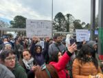 Incidentes y detenidos en la colectora de General Paz en una manifestación de trabajadores del INTI