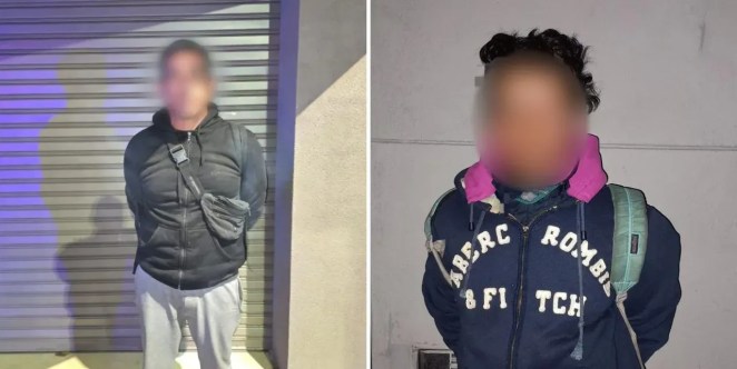 Policía de la Ciudad captura a dos pirómanos que incendiaron contenedores en Villa Devoto