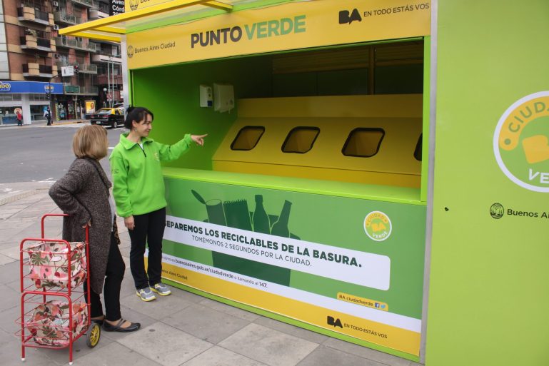 Puntos Verdes en la Ciudad