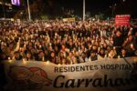 Marcha federal de salud: trabajadores del Hospital Garrahan se movilizan desde el Congreso a Plaza de Mayo