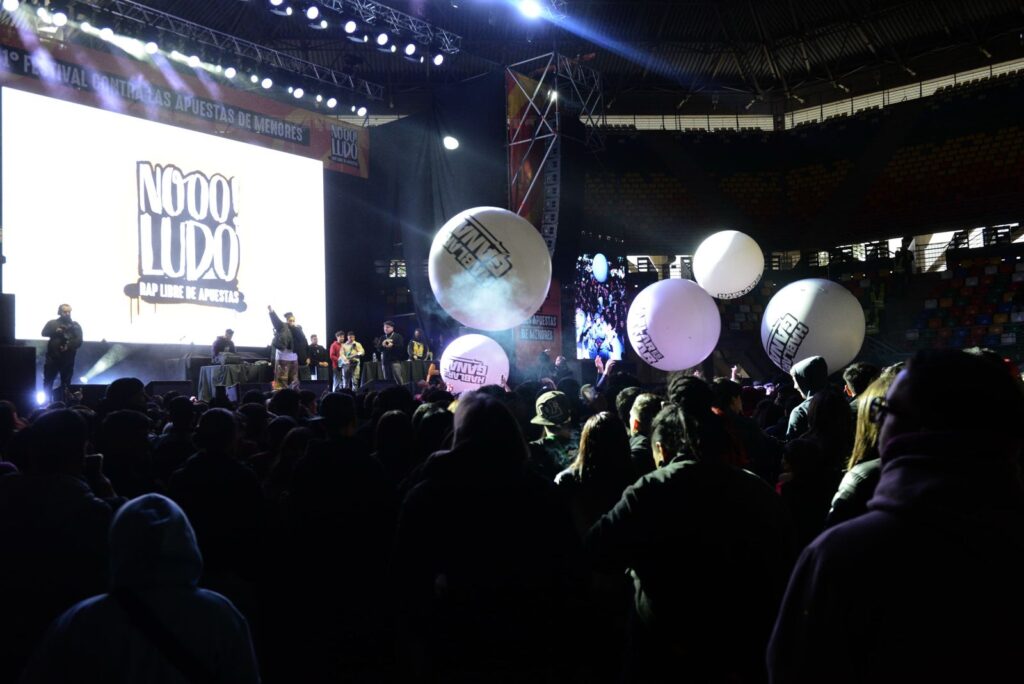 Villa Lugano: el GCBA realizó el primer festival de la Ciudad contra las apuestas online de menores