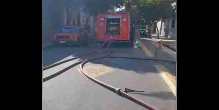 Abasto: un hospitalizado con quemaduras tras un incendio en Ecuador al 200