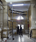 Comienzan las obras para la nueva guardia del Hospital Moyano