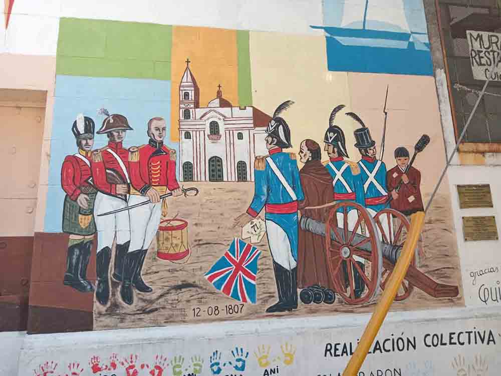 San Cristóbal: piden declarar de interés cultural al paseo de murales de Oruro