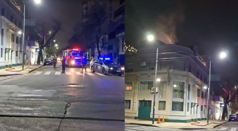 Palermo: se incendió una terraza y no hubo heridos