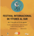 Llega el 11° Festival Internacional de Títeres Al Sur