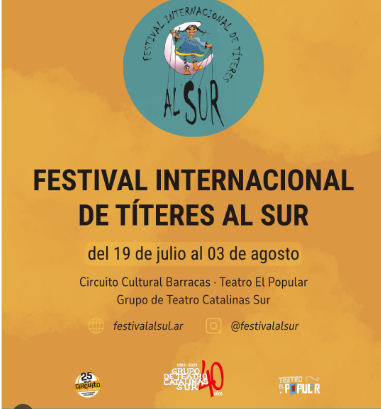 Llega el 11° Festival Internacional de Títeres Al Sur
