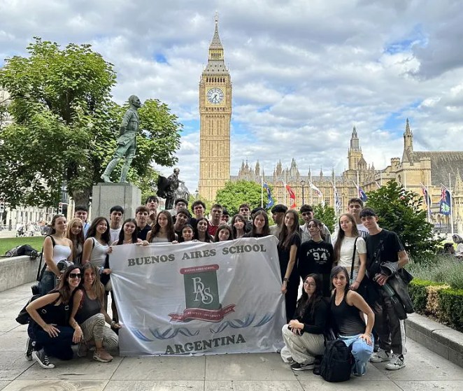 Viaje de Estudio United Kingdom 2025 del Buenos Aires School